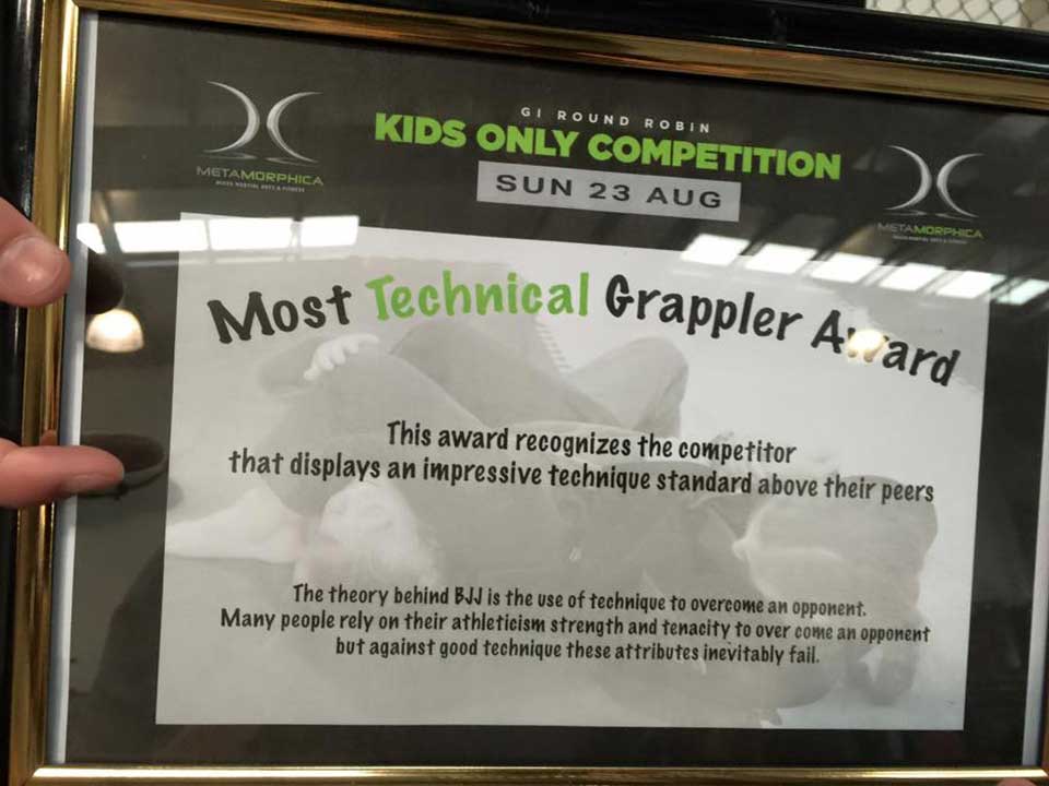 Most Technical Grappler